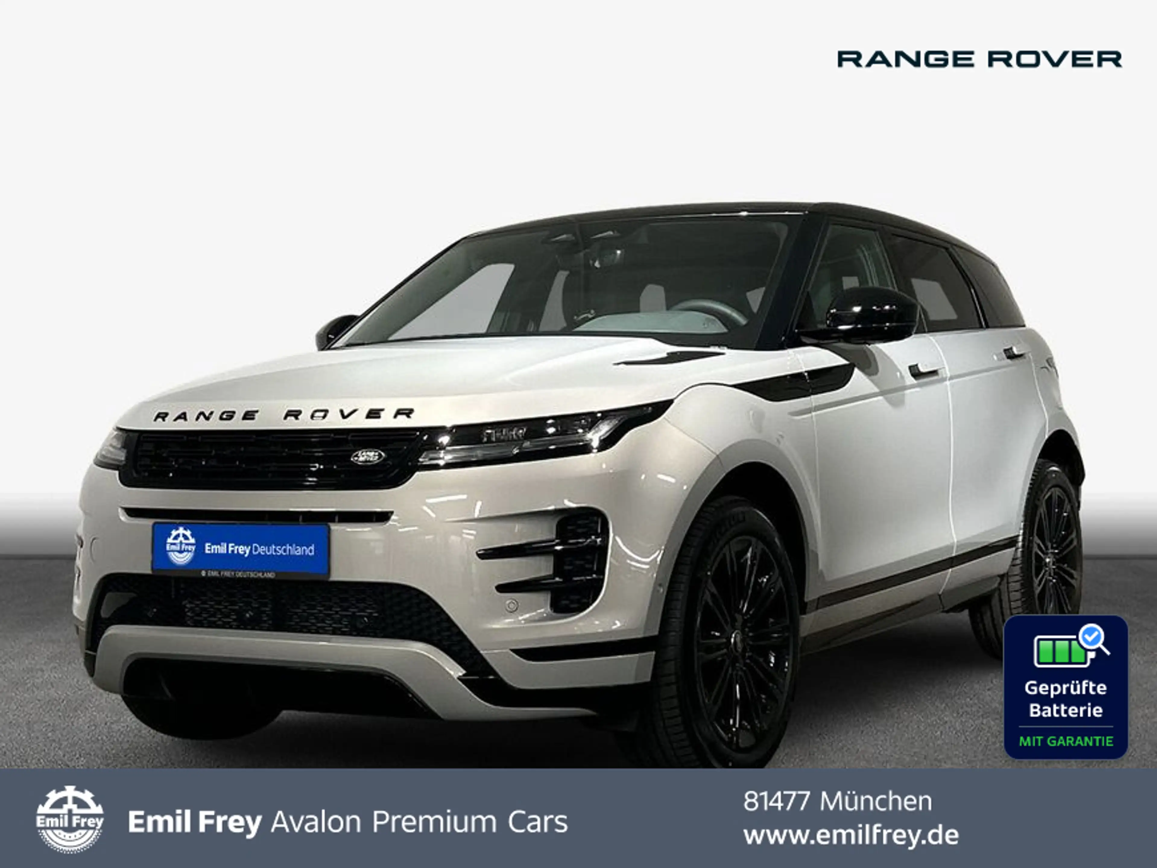 Land Rover Range Rover Evoque P270e Dynamic SE