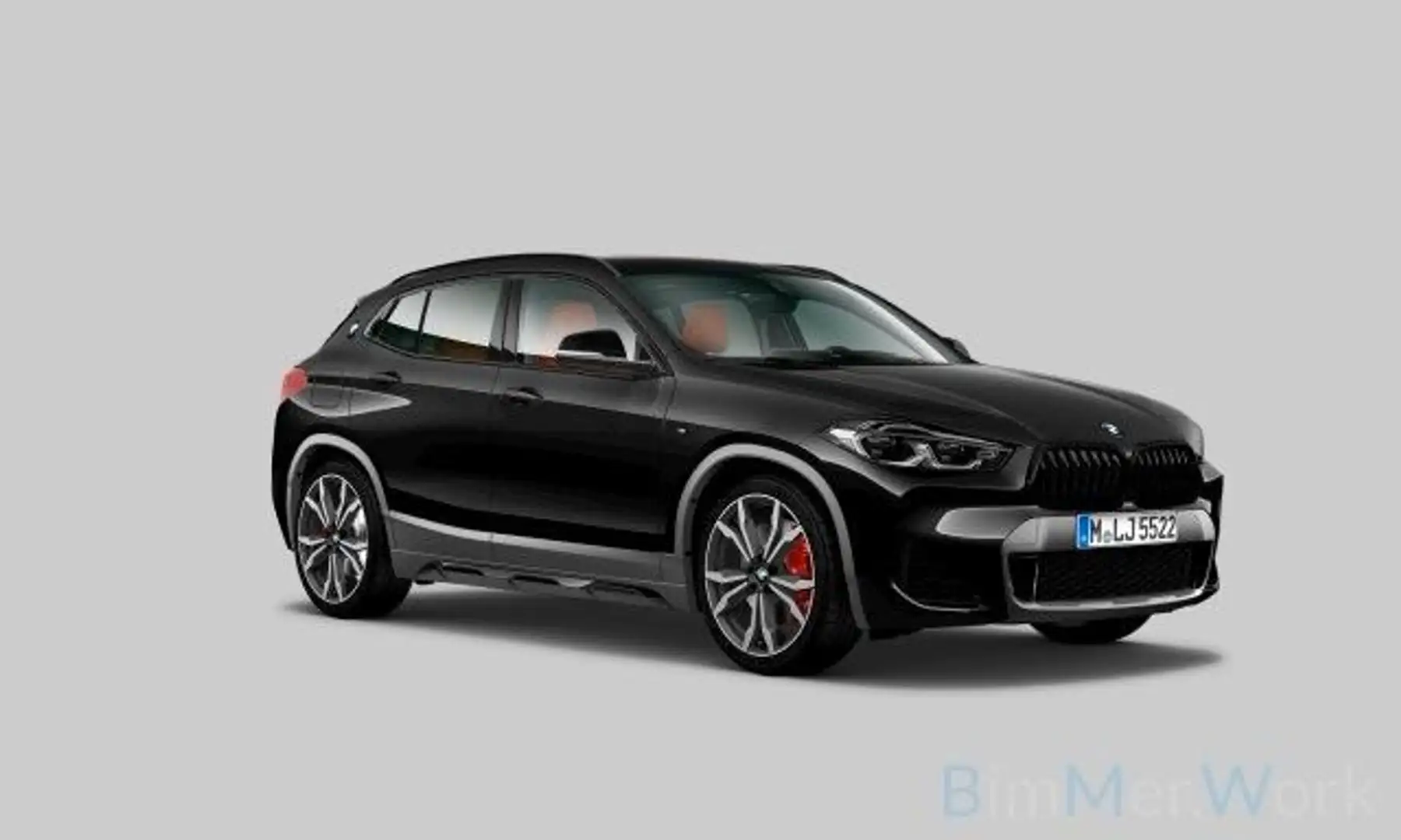 BMW X2 xDrive 20i*M-SPORT*HUD*RFK*KEYLESS*HiFi Schwarz - 2