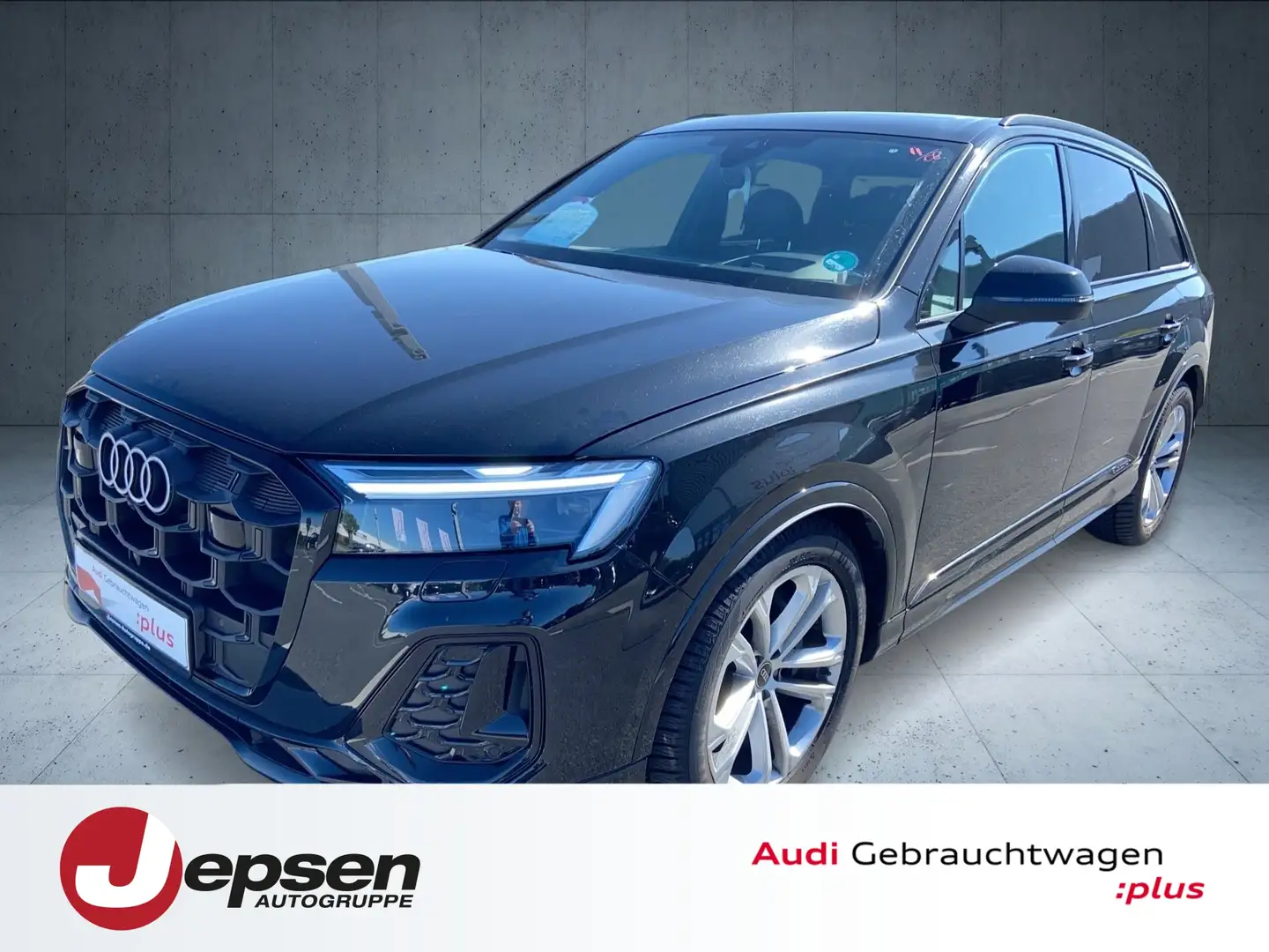 Audi Q7 SUV S line 45 TDI qu tiptr Matrix HUD AHK Pano Schwarz - 1
