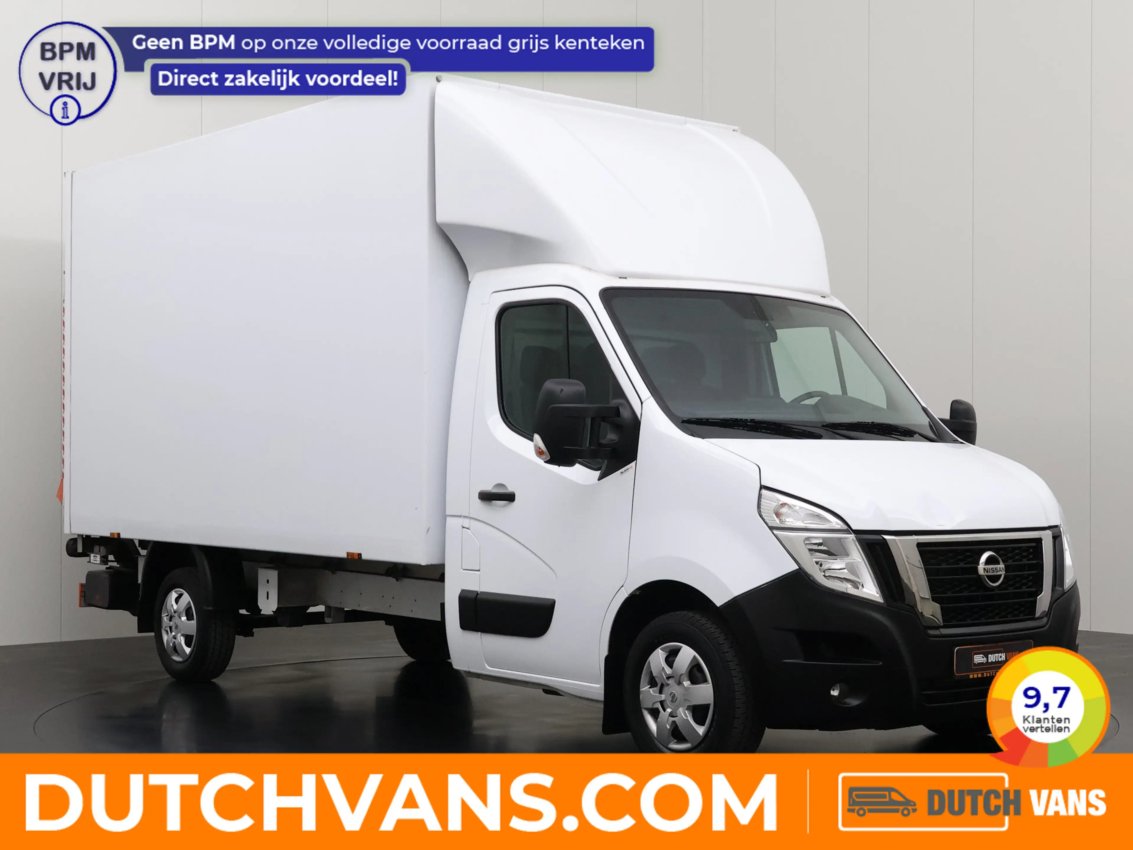 Nissan Interstar 3.5DCi 165PK Bakwagen+Laadklep | Dakspoiler | Navi