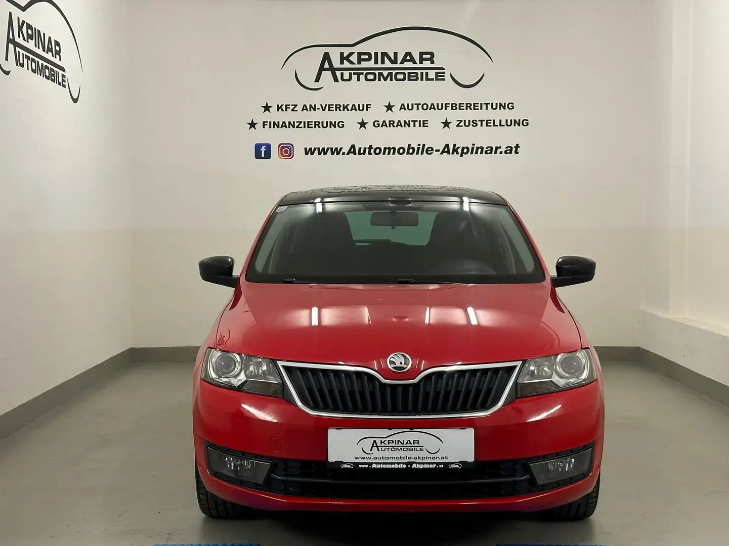 Skoda Rapid/Spaceback Edition 1,6 TDI Elegance Green tec Rot - 2