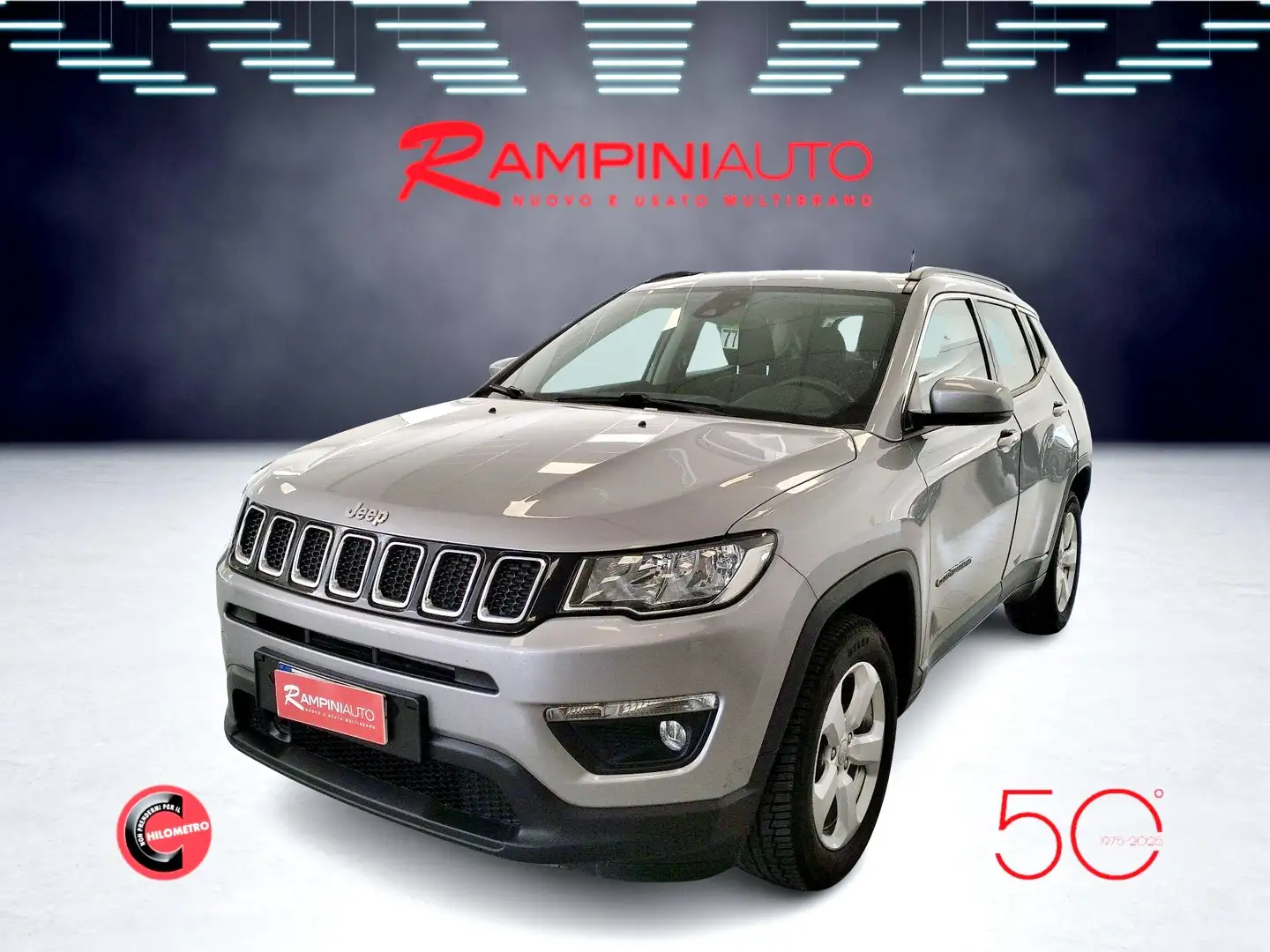 Jeep Compass 2.0 Multijet II automatica 4WD Pronta Consengna Silber - 2