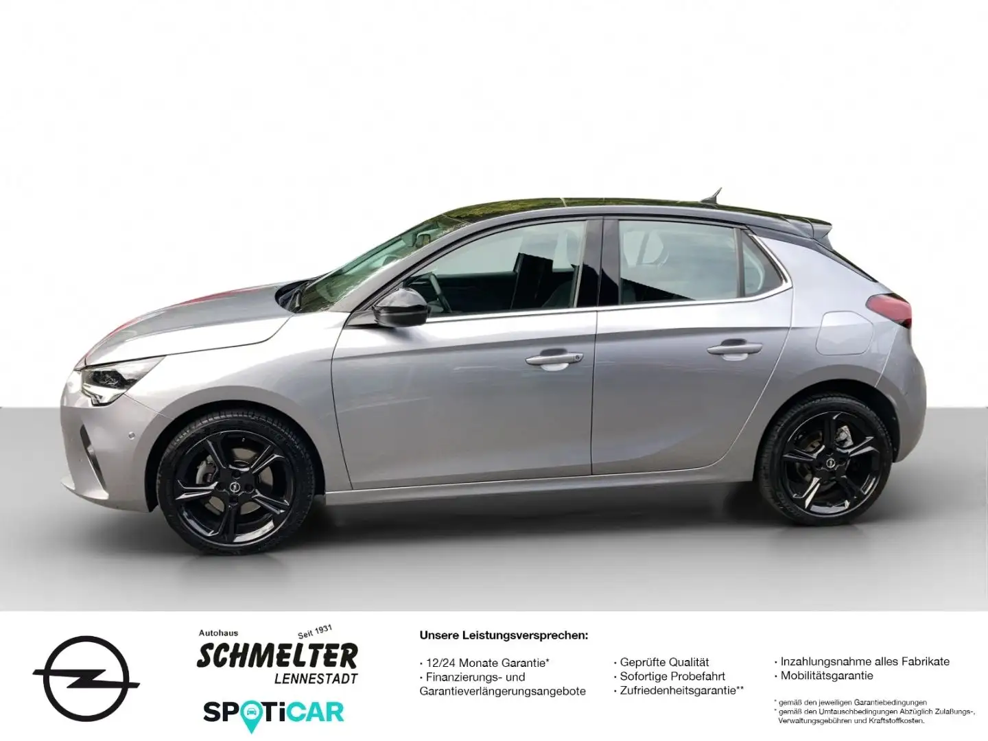 Opel Corsa F Elegance 1.2 Turbo Kamera Alu Navi usw. Grau - 2