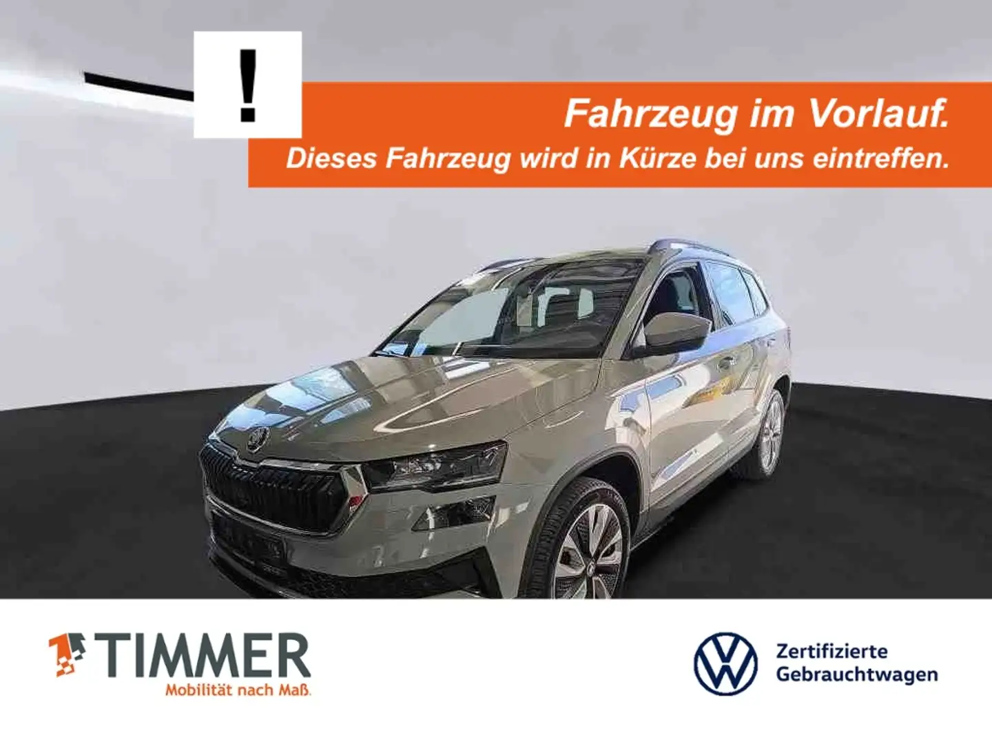 Skoda Karoq 1.5 TSI DSG STYLE *AHK *MATRIX *ACC *RKAM *NAVI * Gris - 1