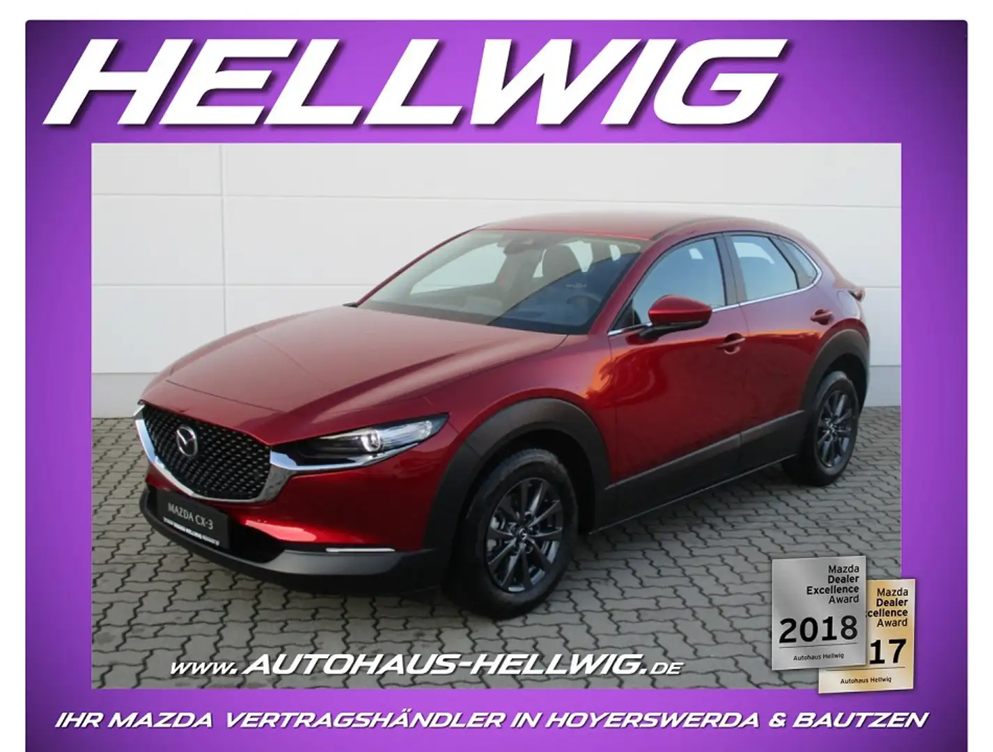 Mazda CX-30 2.5l (140PS) Prime-line Navi Kamera Voll-LED 2025 Fehér - 1