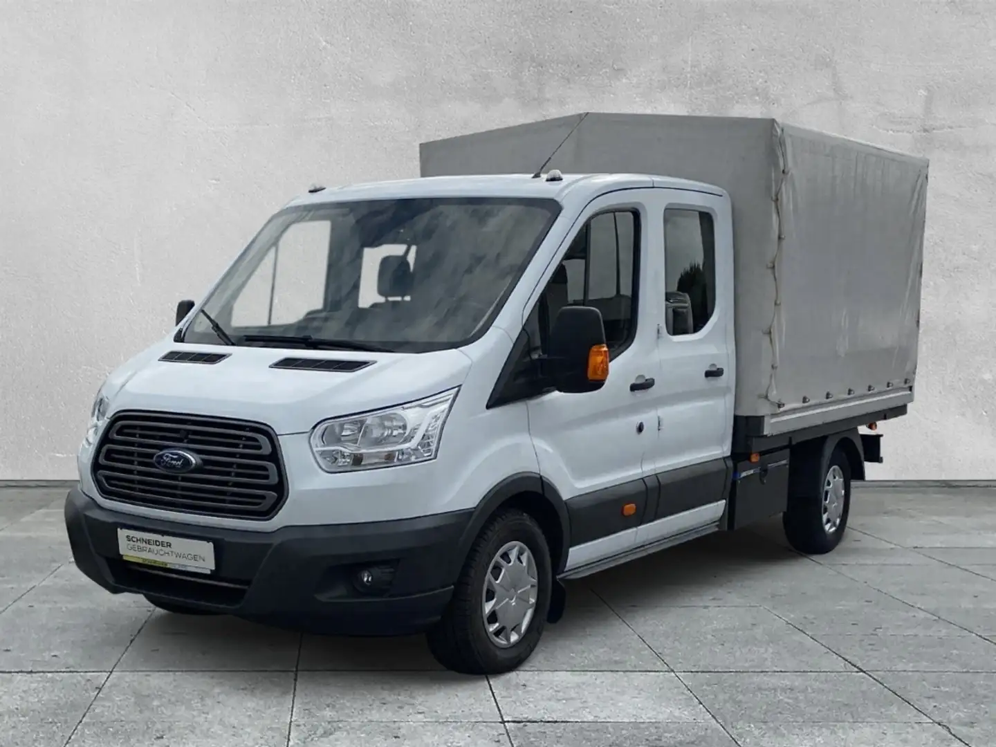 Ford Transit DOKA PRITSCHE L3 TREND 2.0 TDCI Doka Pritsche 4x4 Weiß - 1