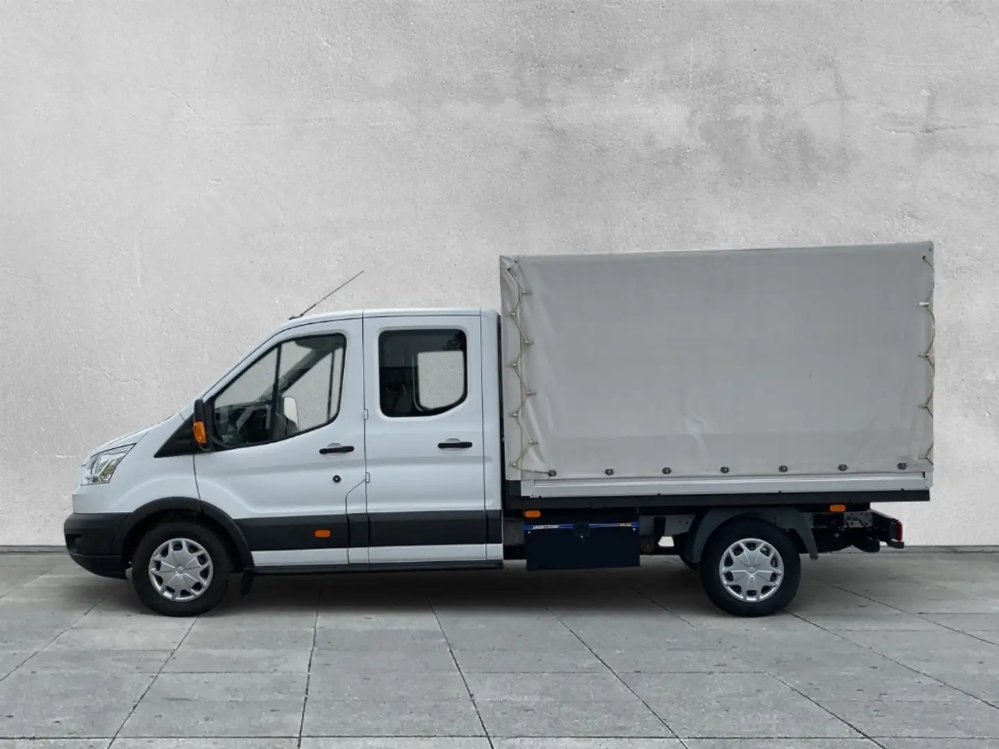 Ford Transit DOKA PRITSCHE L3 TREND 2.0 TDCI Doka Pritsche 4x4 Weiß - 2