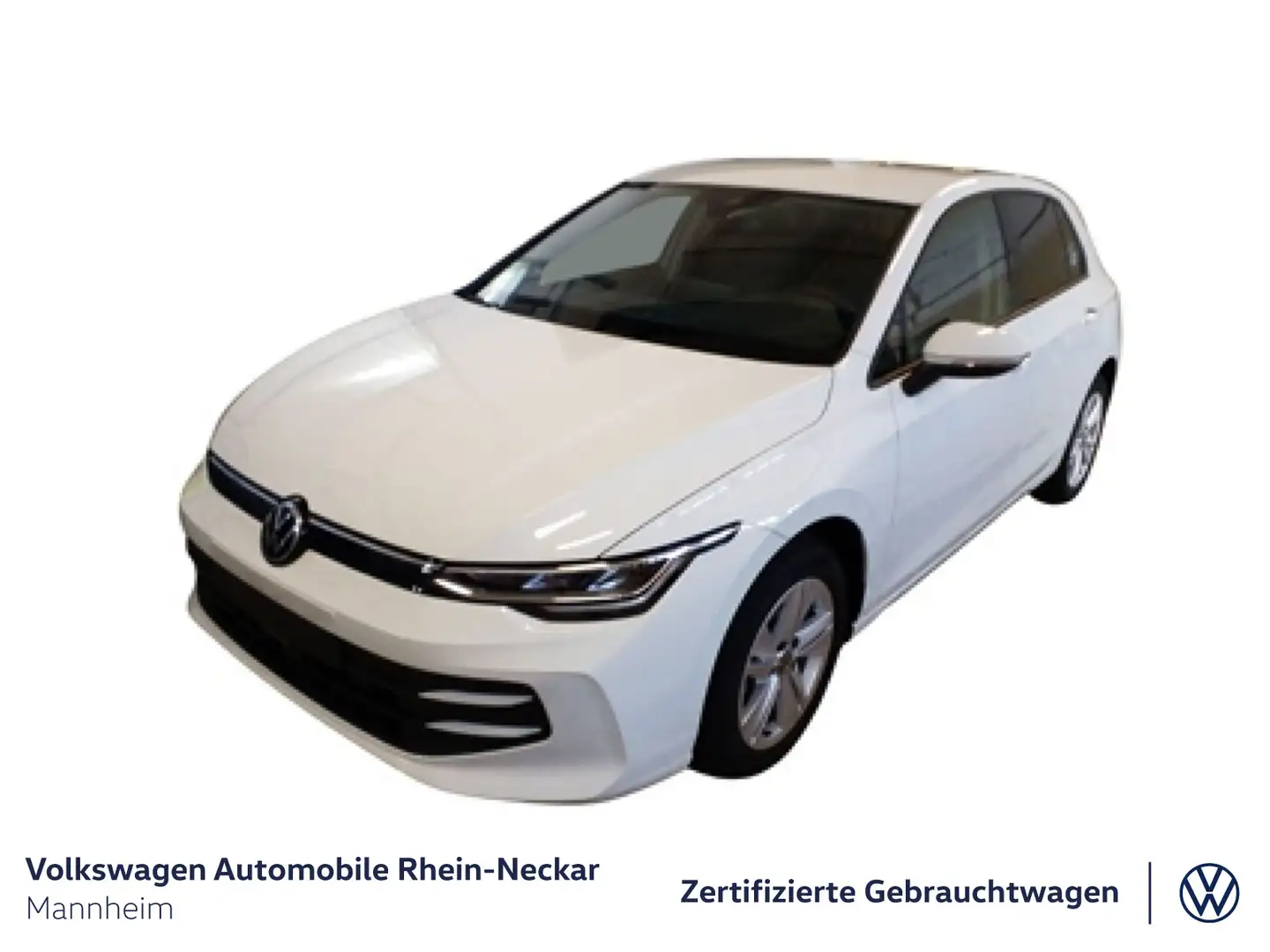 Volkswagen Golf VIII 1.5 eTSI Life DSG GAR 2029 App-Connect Weiß - 2