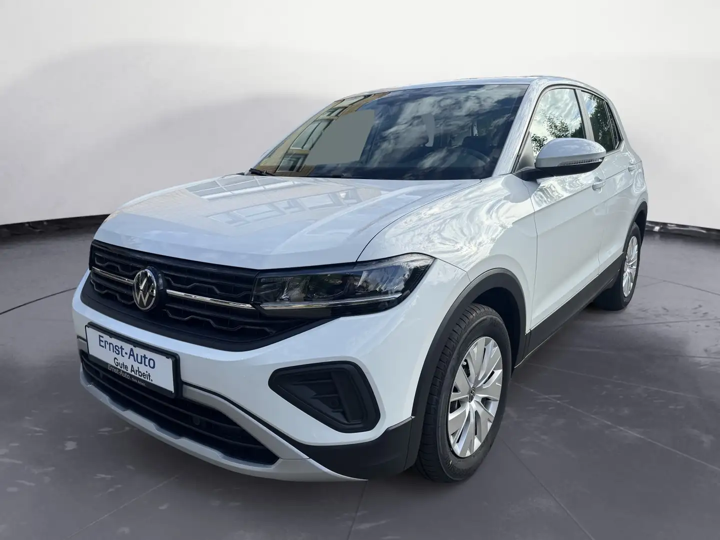 Volkswagen T-Cross 1.0 TSI Facelift +LED+LANE-ASSIST+SCHILDERK.+ Weiß - 1