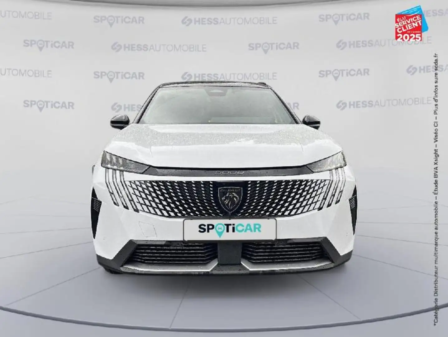 Peugeot 5008 Hybrid 136ch GT e-DCS6 Blanc - 2