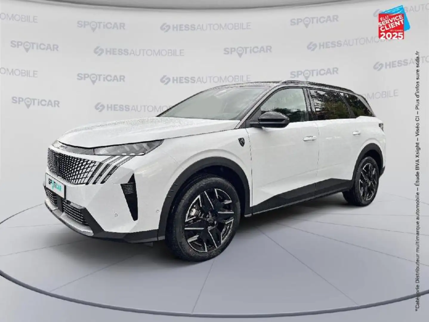 Peugeot 5008 Hybrid 136ch GT e-DCS6 Blanc - 1