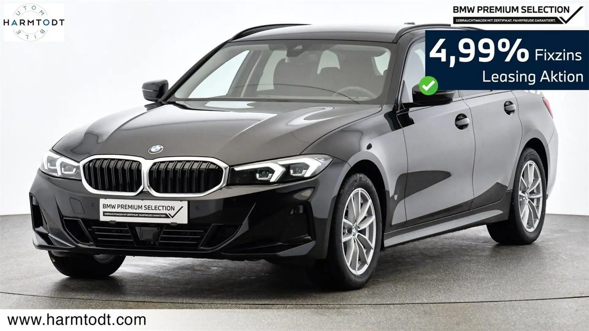 BMW 320 d xDrive Schwarz - 1