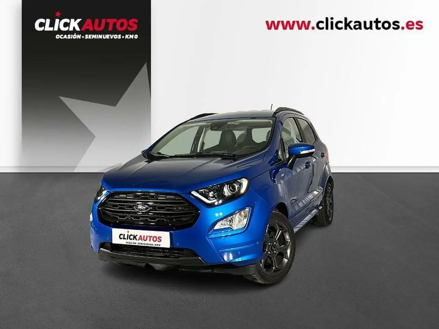 Ford EcoSport 1.0 Ecoboost 125CV STLine Bleu - 1