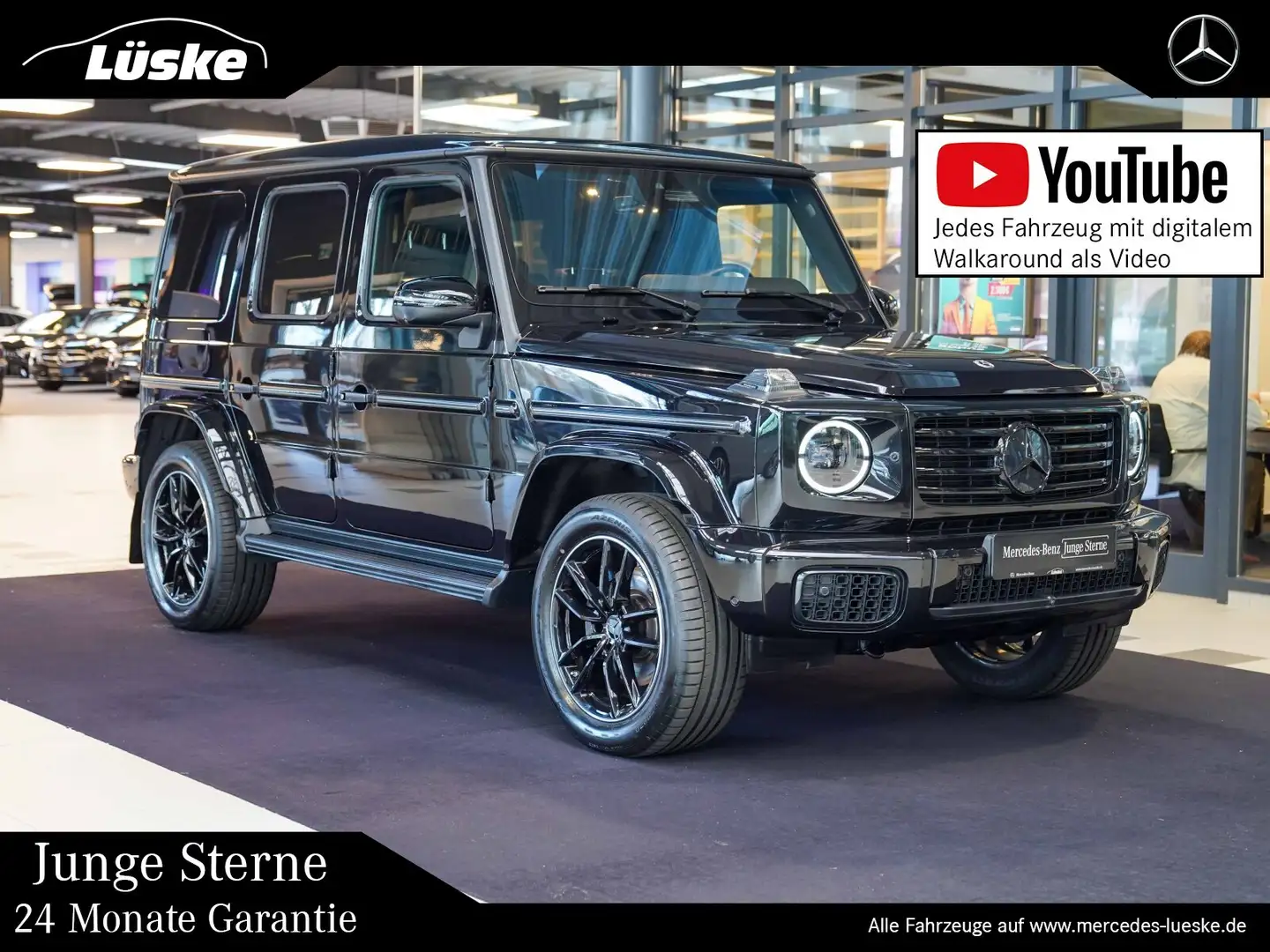 Mercedes-Benz G 450 G 450 d AMG Line Night I+II Schiebedach KEYLESS Schwarz - 1