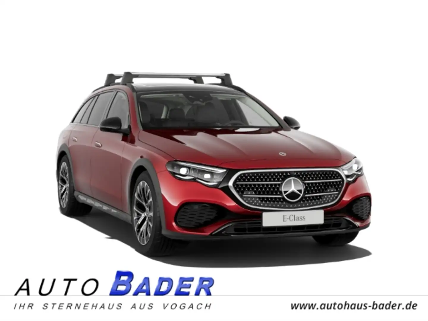 Mercedes-Benz E 300 de 4Matic AllTerrain Premium Night Panorama Rosso - 1