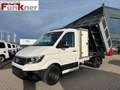 Volkswagen Crafter Pritsche 35 DSG mittellang Kipper 1-Hand Weiß - thumbnail 1