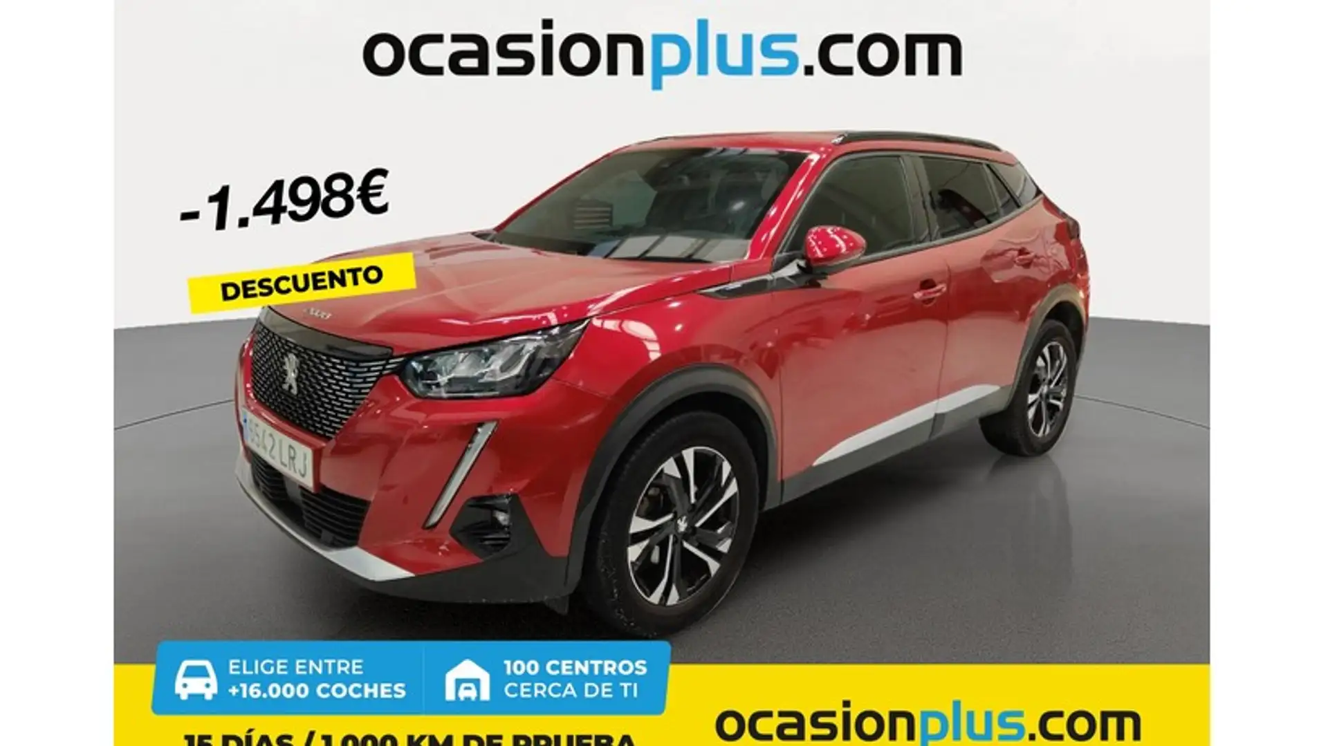 Peugeot 2008 1.2 PureTech S&S Allure Pack 100 Rouge - 1