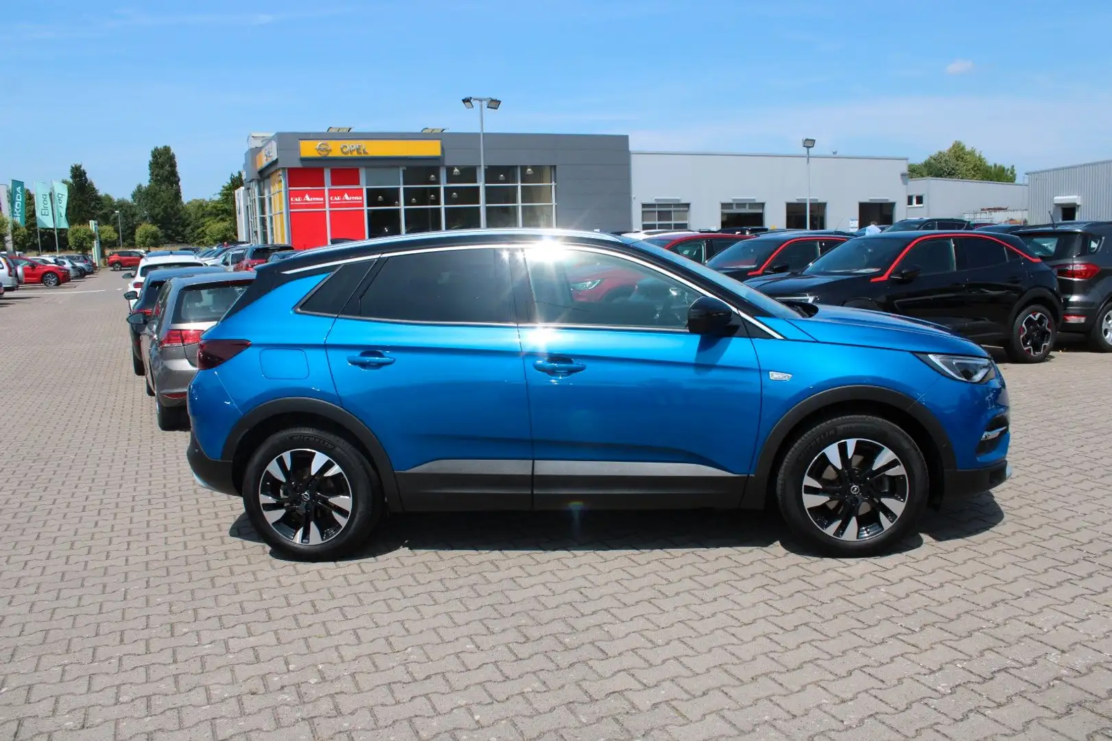 Opel Grandland X Grandland 1.2 Ultimate*1.Hand*Navi*SHZ* Blau - 2