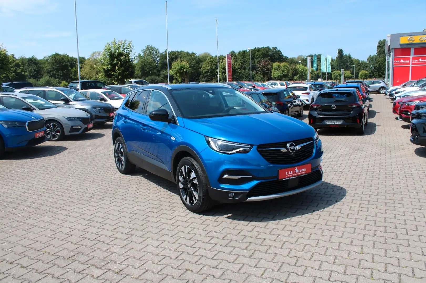 Opel Grandland X Grandland 1.2 Ultimate*1.Hand*Navi*SHZ* Blau - 1