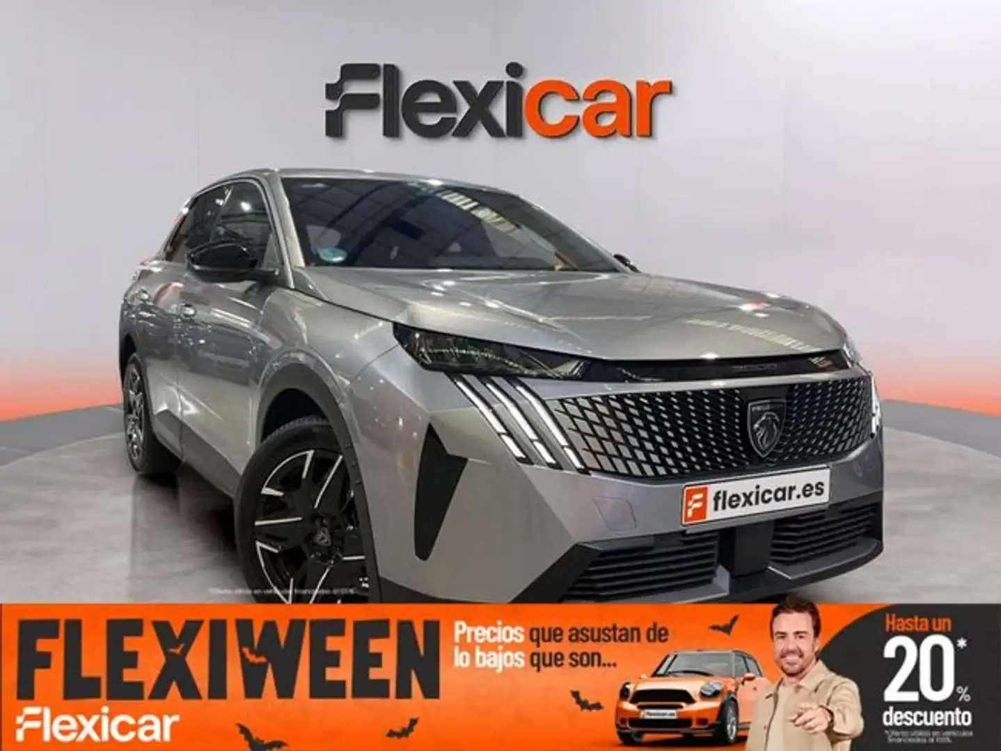 Peugeot 3008 1.2 100KW Allure eDCS6 Gris - 1