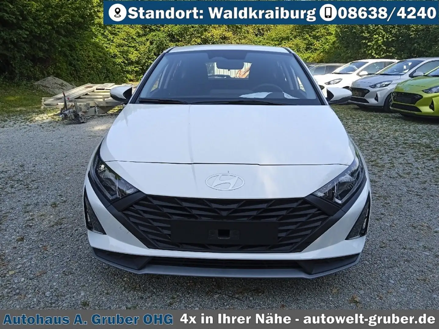 Hyundai i20 1.2 Benzin Select+Funktionspaket Weiß - 2