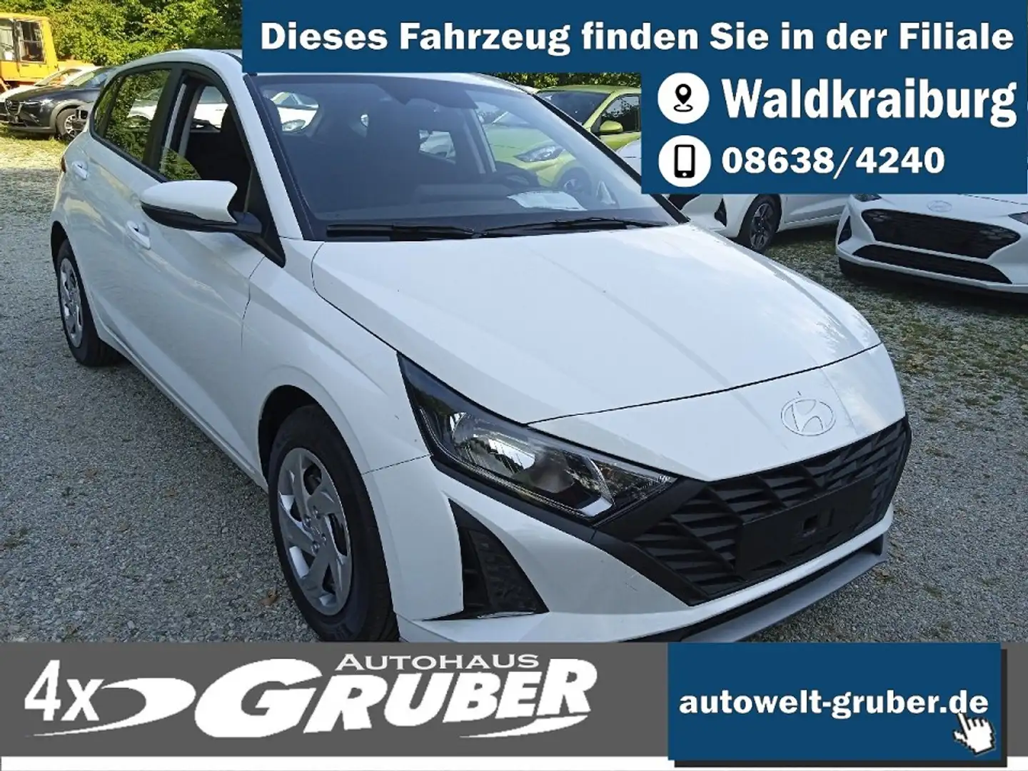 Hyundai i20 1.2 Benzin Select+Funktionspaket Weiß - 1