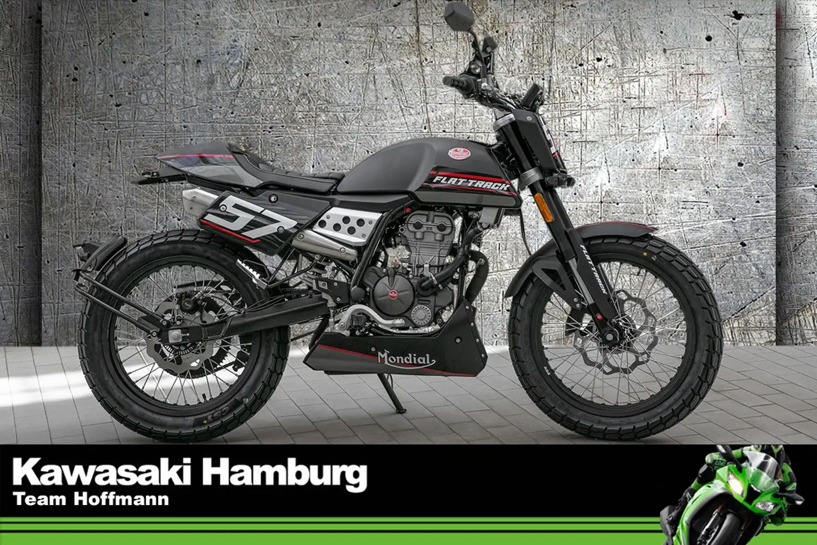Sonstige Marken FLAT TRACK 125i ABS, Lieferservice Schwarz - 1