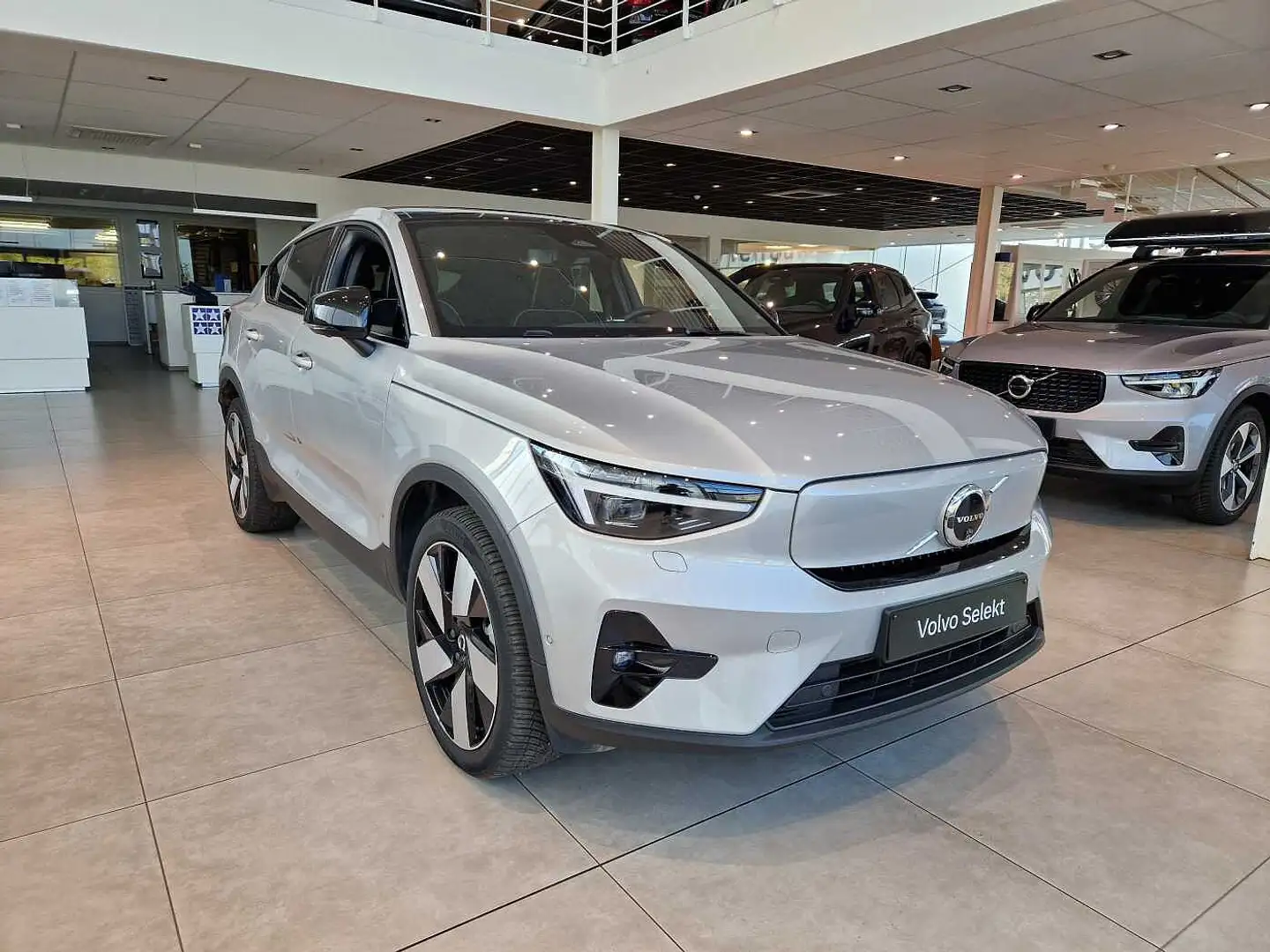 Volvo C40 Recharge Ultimate, Extended Range Argent - 1
