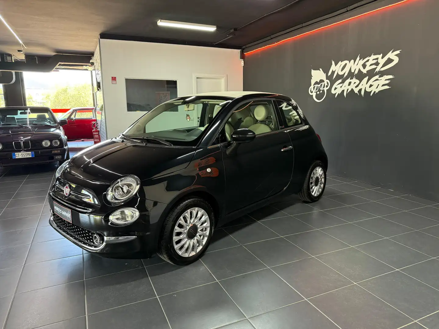 Fiat 500 C automatica Cabrio Nero - 2
