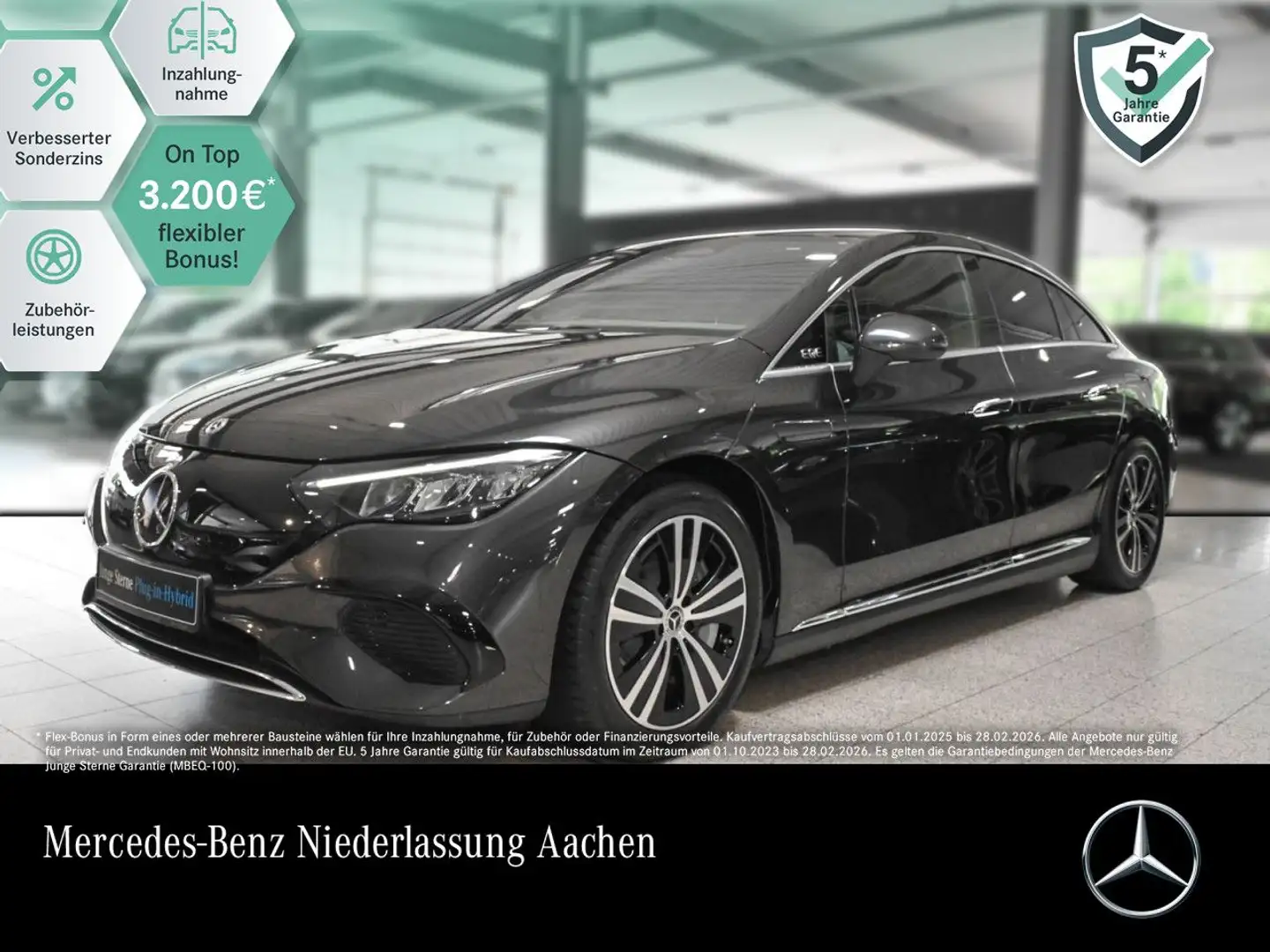 Mercedes-Benz EQE 300 Avantgarde WideScreen Burmester HUD LED siva - 1