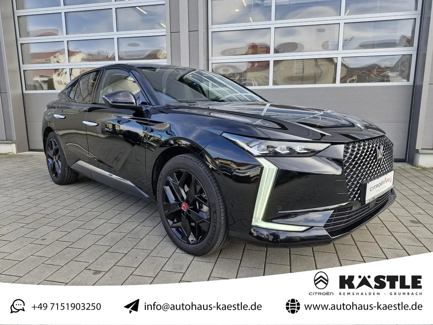 DS Automobiles DS 4 E-TENSE 225 Performance Line Plus E-HUD*Matrix LED Noir - 1