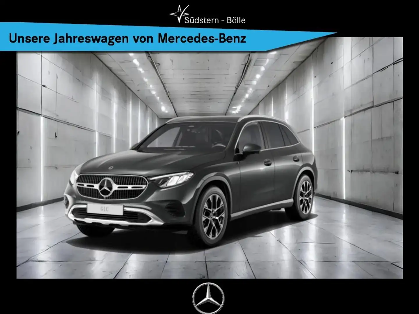 Mercedes-Benz GLC 200 d 4M +AVANTGARDE+SHZ+MEMORY+NAVI+AHK+PDC Gris - 1