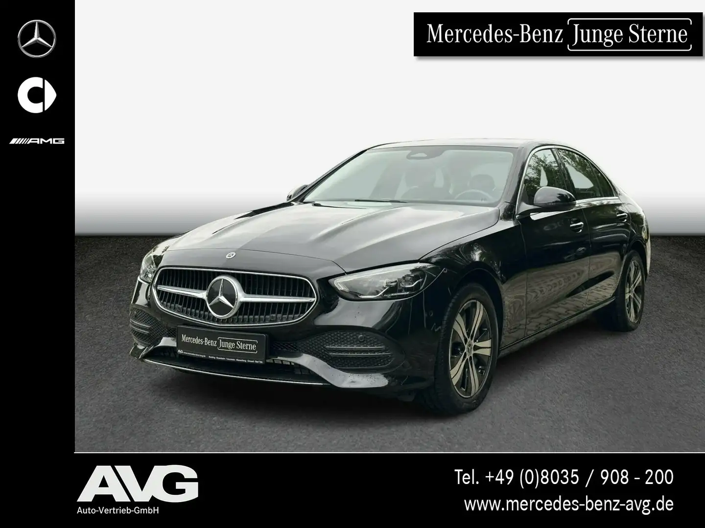 Mercedes-Benz C 300 C 300 e AVANTGARDE KEYLESS RFK LED Klima SHZ 9G Schwarz - 1