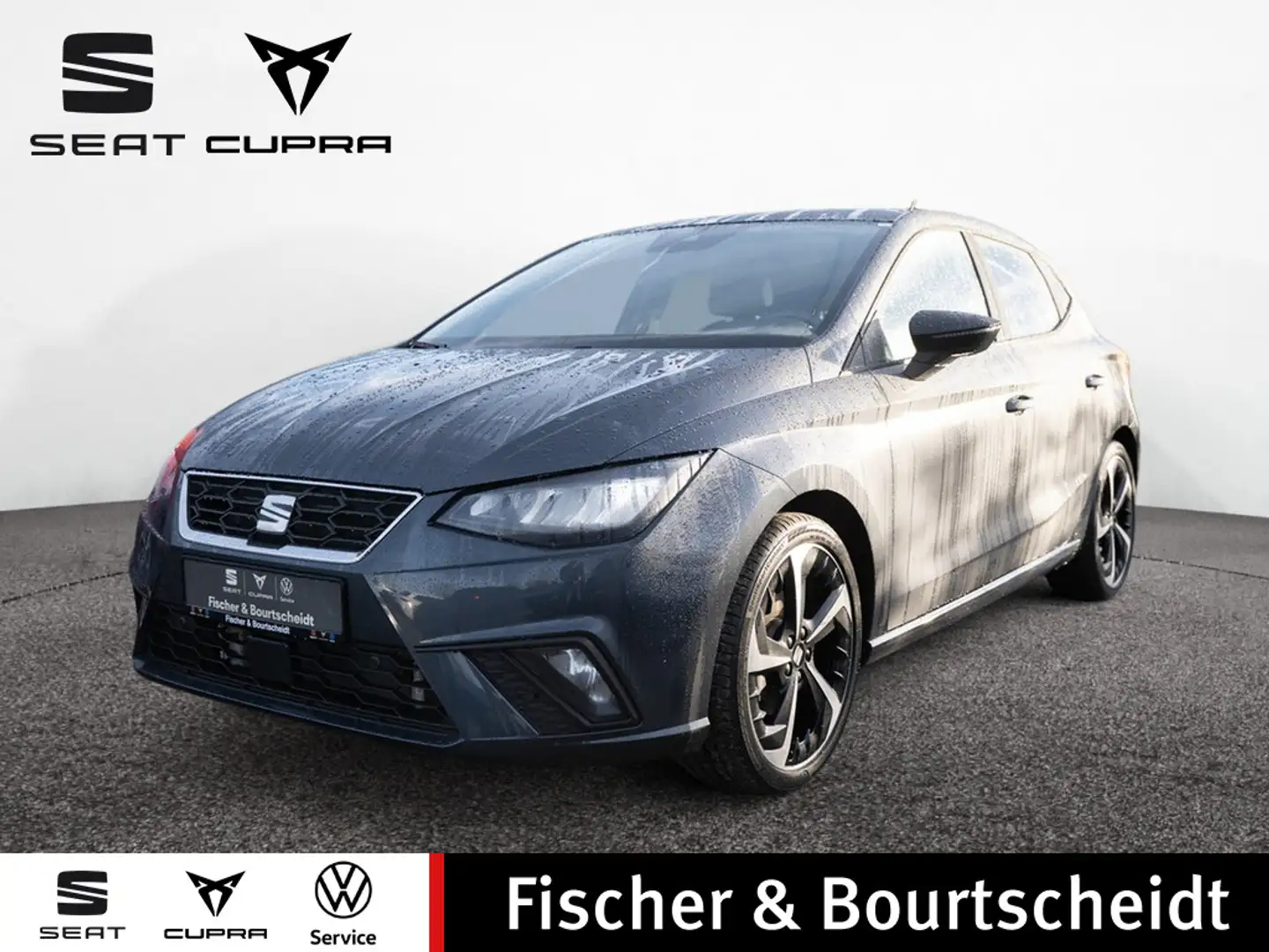 SEAT Ibiza 1.0 TSI FR DSG KAMERA LED SHZ APP ACC Grau - 1