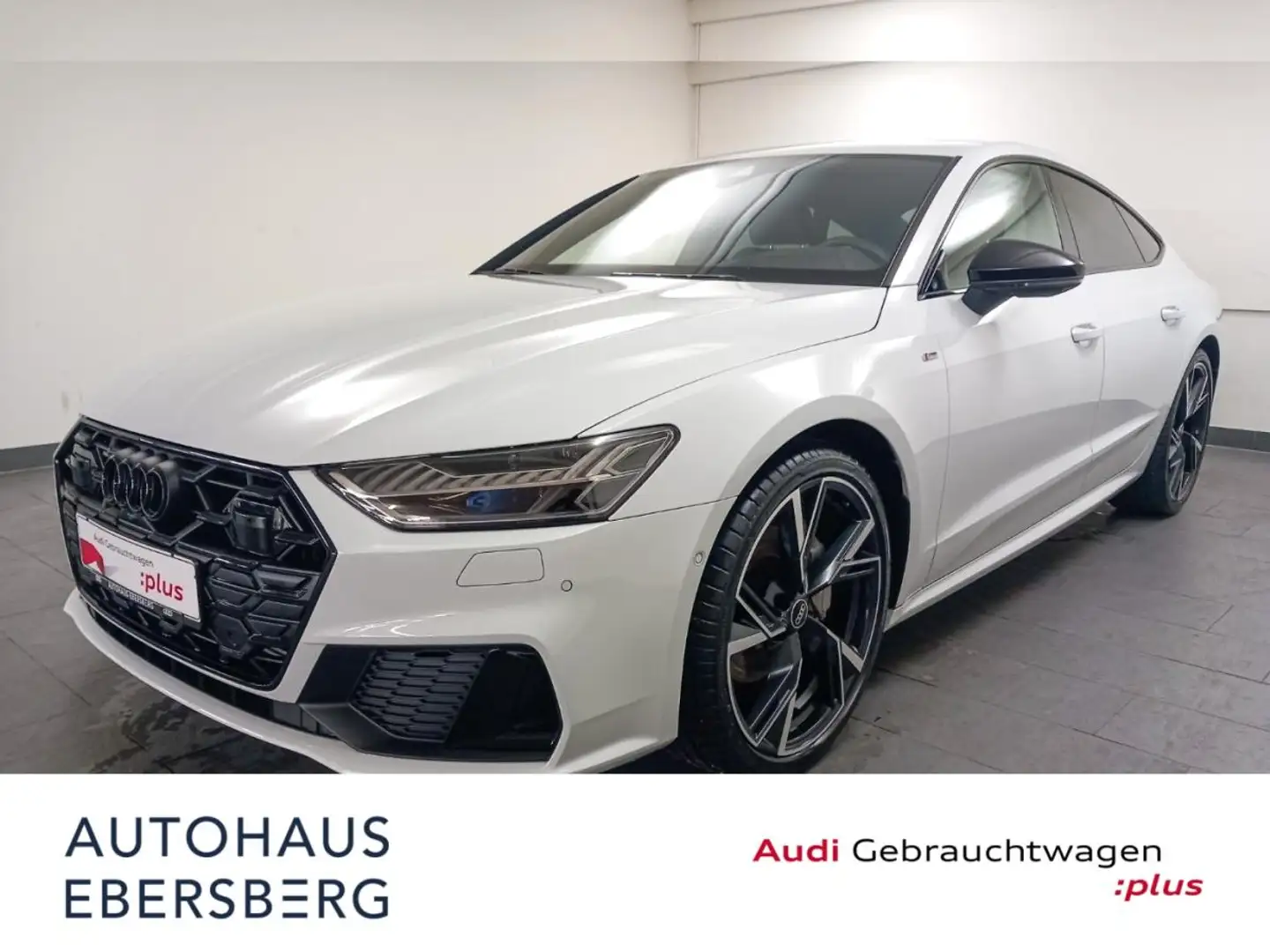 Audi A7 Sportback 45 TFSI qu 5JGar HUD S öome ExtP Memory Weiß - 1