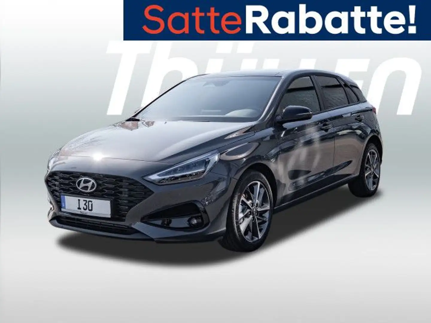 Hyundai i30 Advantage Plus-Paket DCT 1.5 Turbo Benzin Navi Grijs - 1