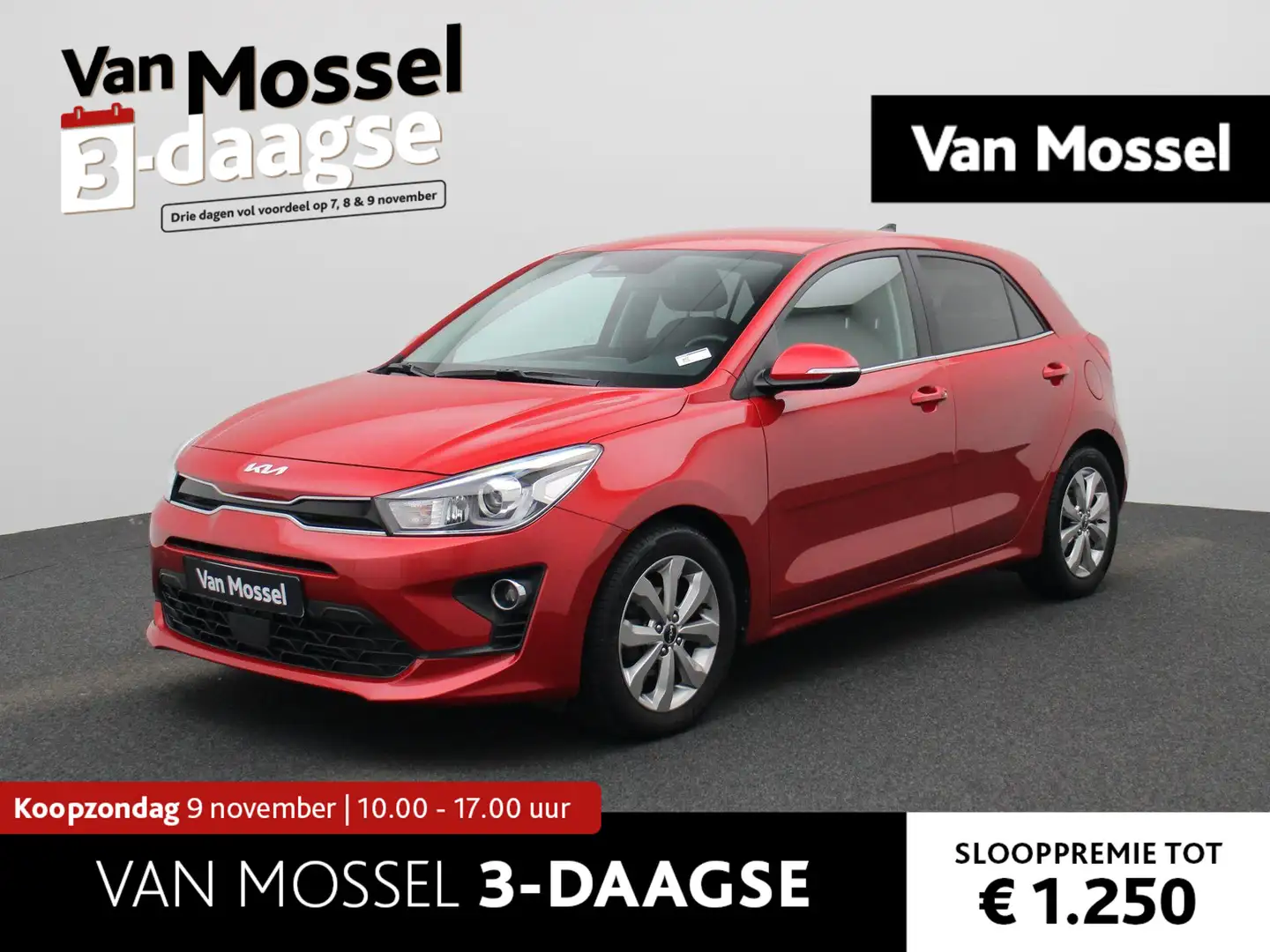 Kia Rio 1.2 DynamicPlusLine | Achteruitrijcamera | Cruise Rouge - 1