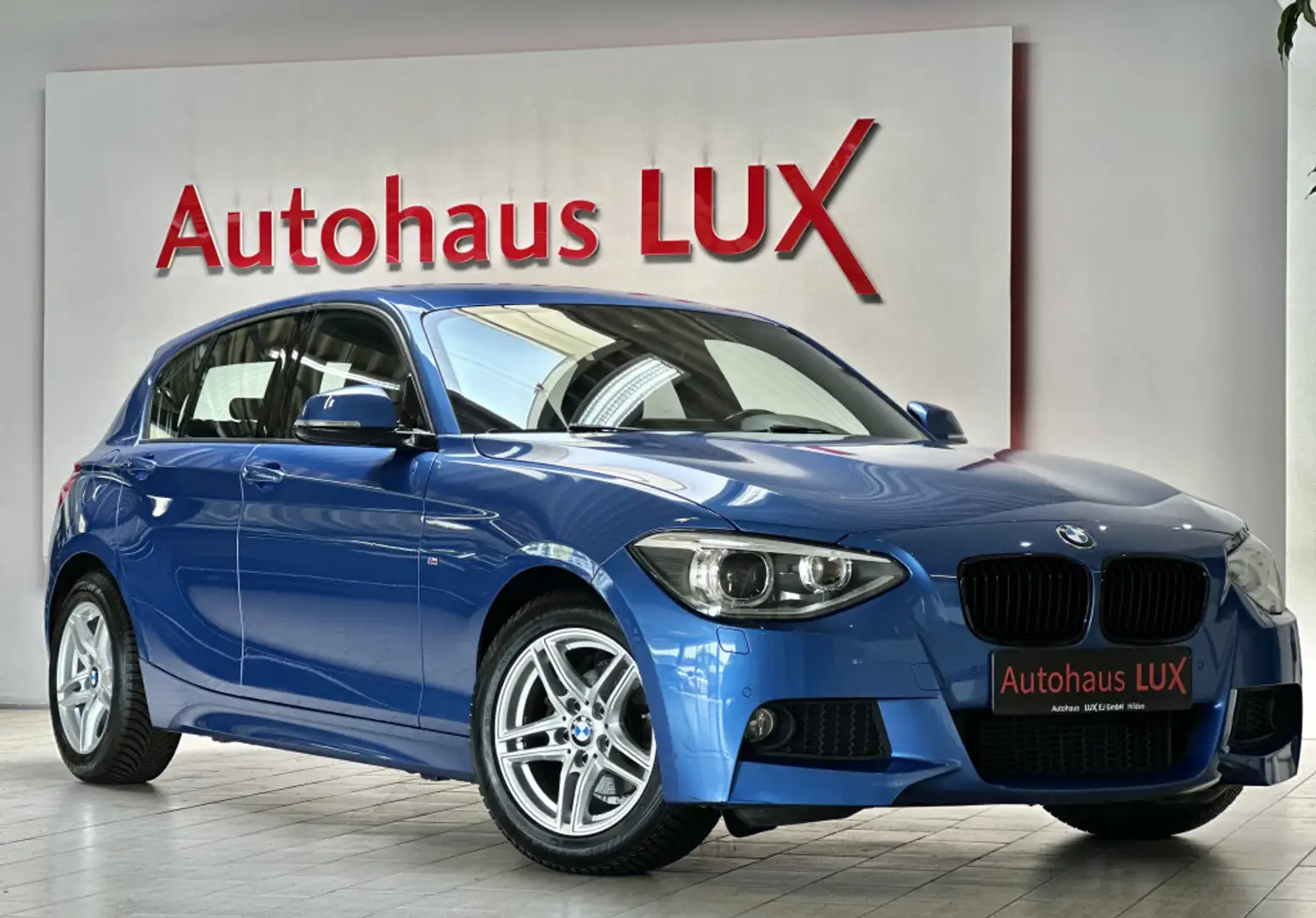 BMW 116 M PAKET*BIXENON*AUTOMATIK*1.HAND*NUR 93TKM Blu/Azzurro - 1