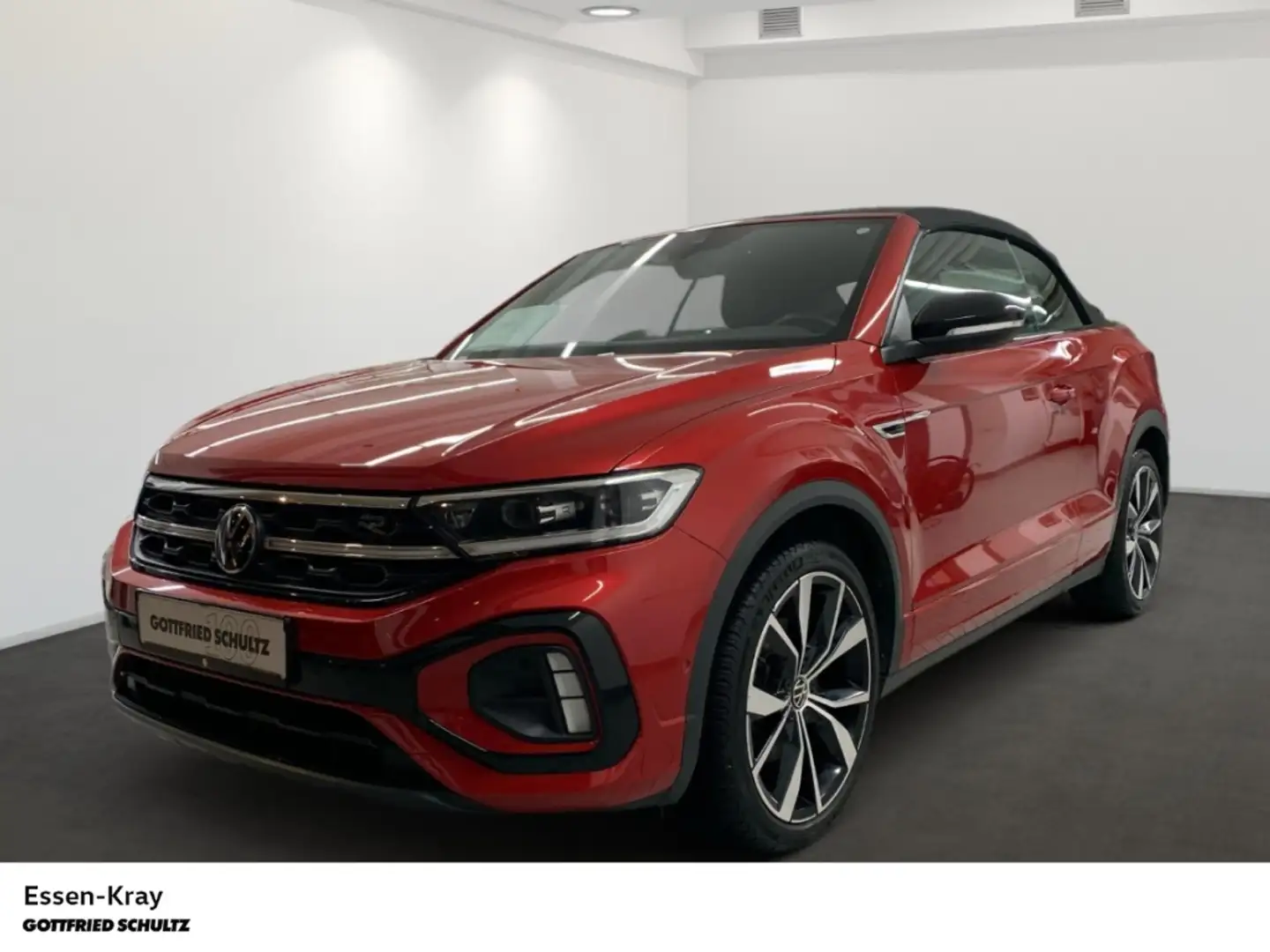 Volkswagen T-Roc Cabriolet R-Line 1.5 TSI DSG Leder AHK Navi Rot - 1