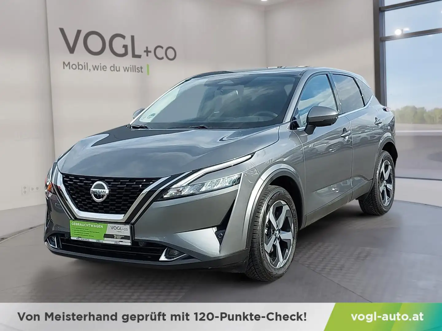 Nissan Qashqai 1,3 DIG-T MHEV N-Connecta Grau - 1