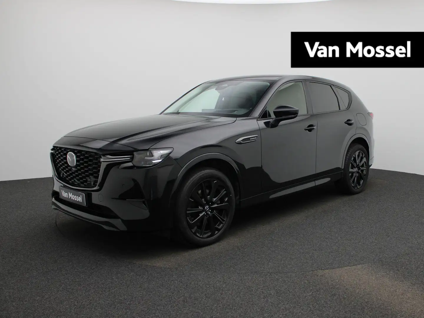 Mazda CX-60 2.5 e-SkyActiv PHEV Takumi | LEER | CAMERA | STOEL Noir - 1