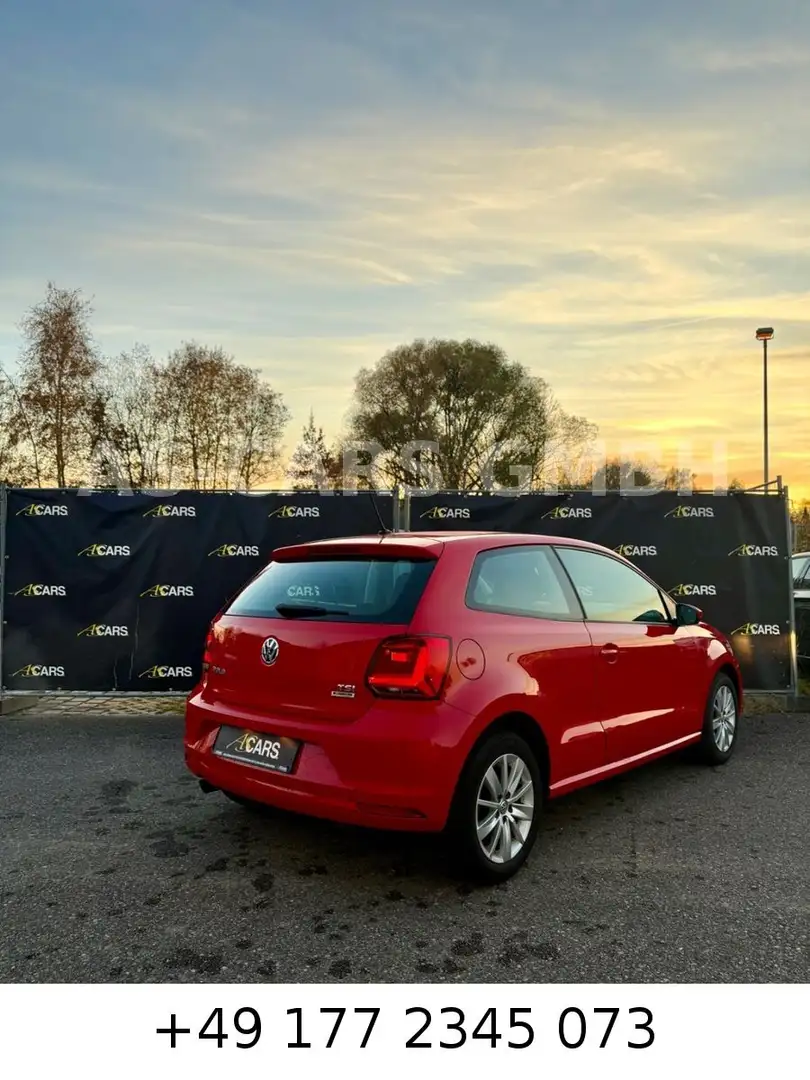 Volkswagen Polo V Comfortline BMT *PDC* Rot - 2