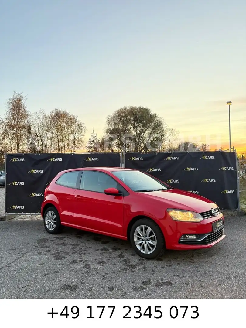 Volkswagen Polo V Comfortline BMT *PDC* Rot - 1