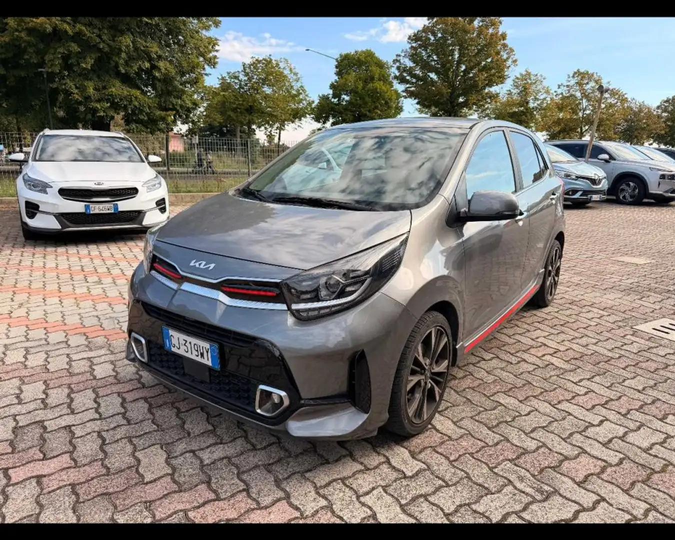 Kia Picanto 1.0 TGDi 12V 5 porte GT Line Gris - 1
