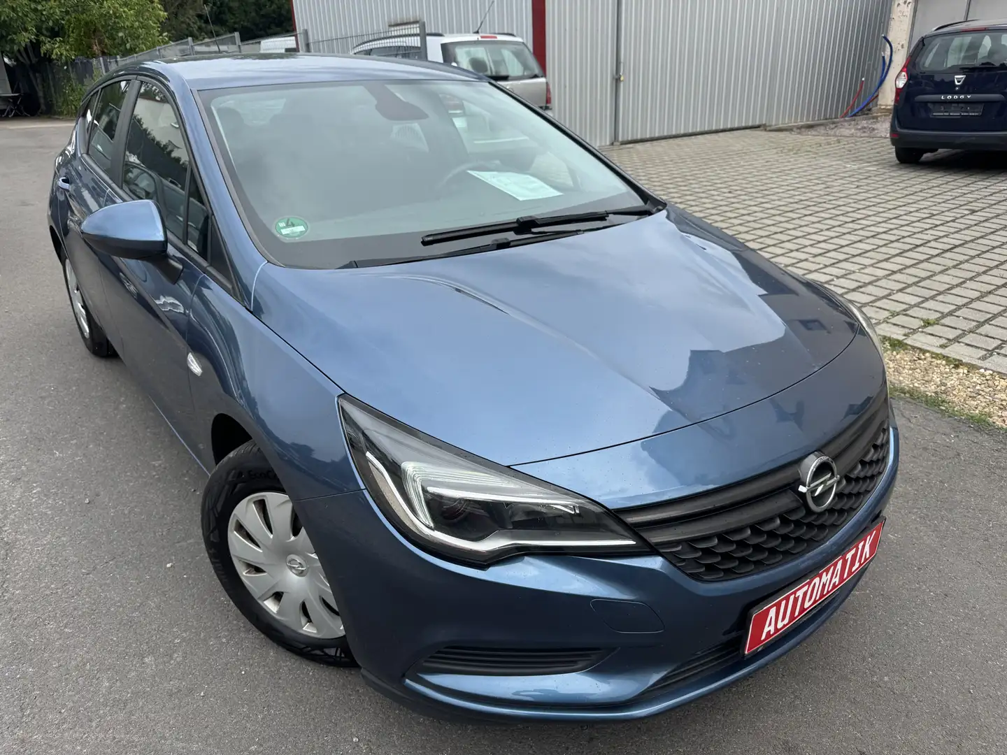 Opel Astra Selection/Scheckheft/Automatik/Temp./SHZ/Klima/PDC Blauw - 1