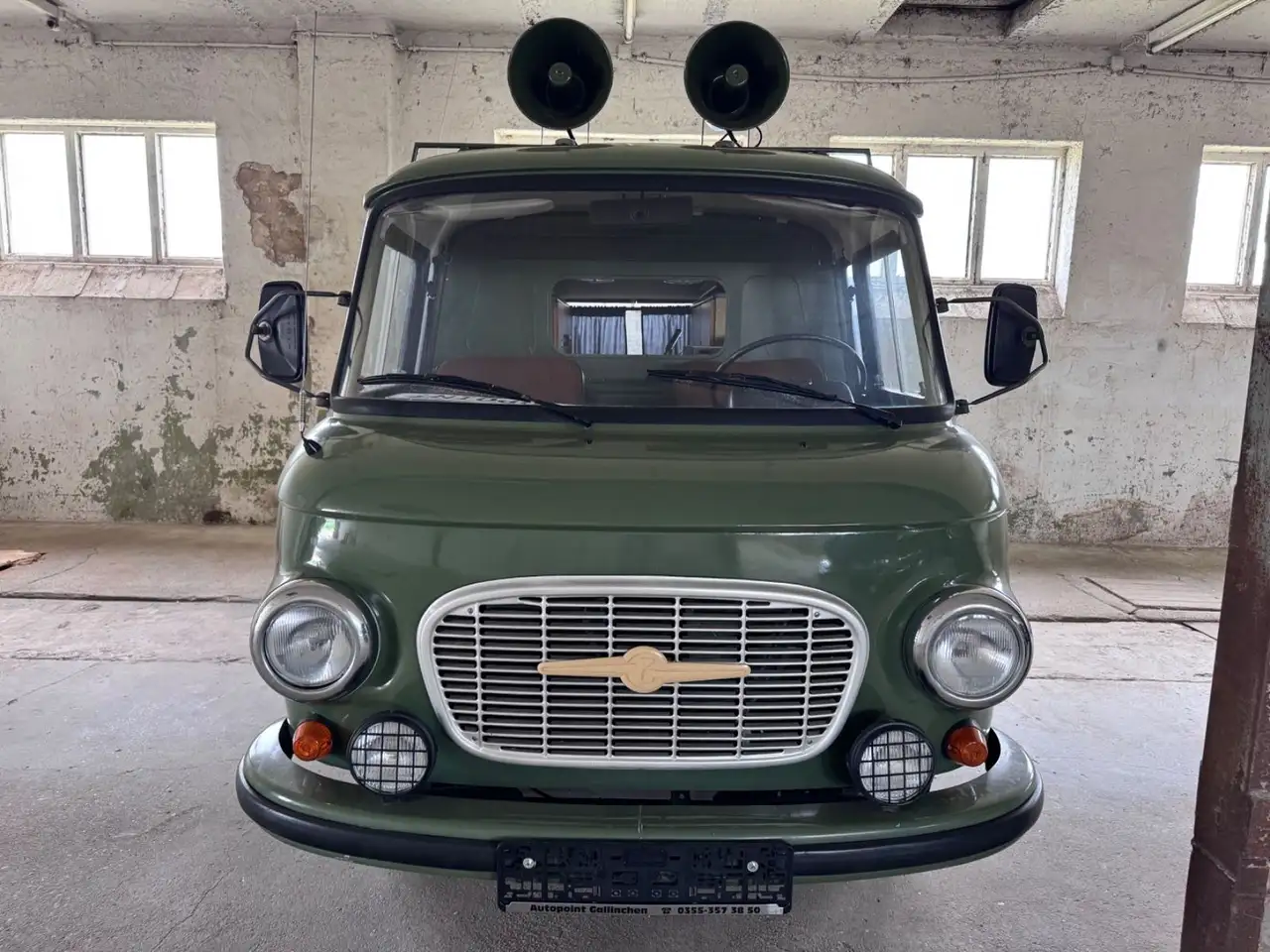 B1000 RFT Funk & Abhörwagen Stasi DDR Rarität, foto 4