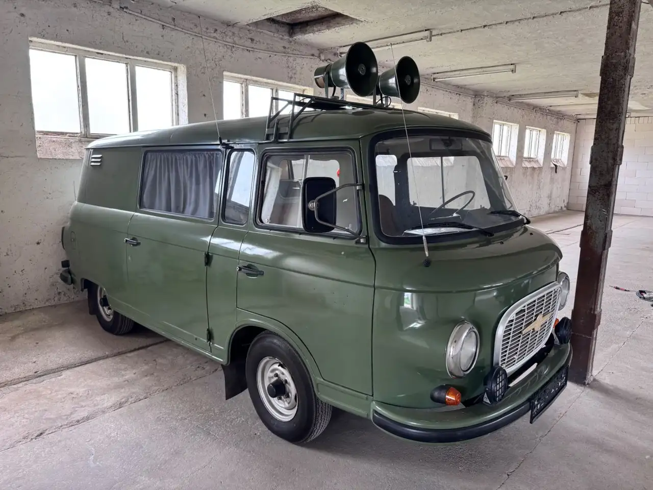 B1000 RFT Funk & Abhörwagen Stasi DDR Rarität, foto 6