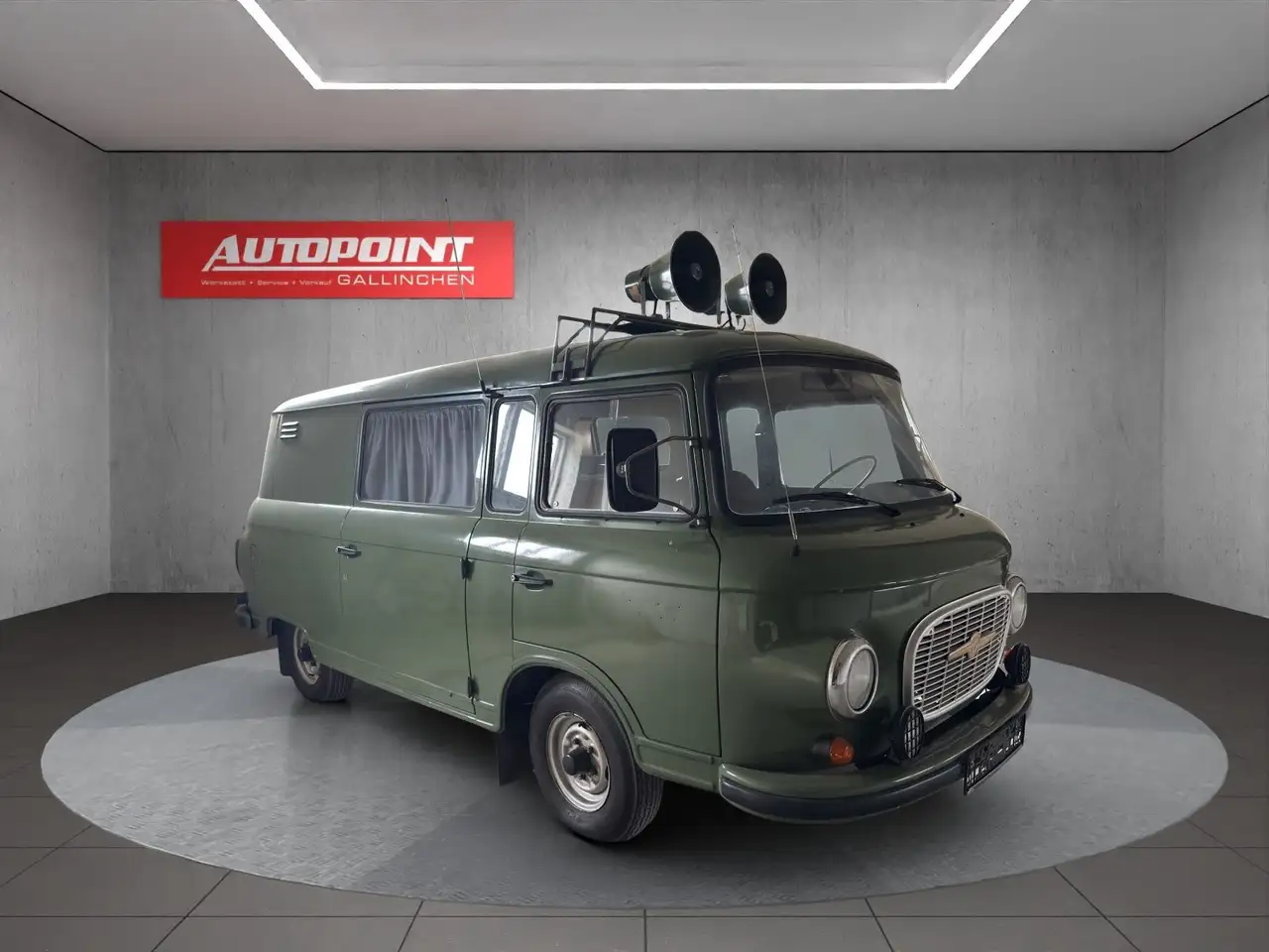 B1000 RFT Funk & Abhörwagen Stasi DDR Rarität, foto 1