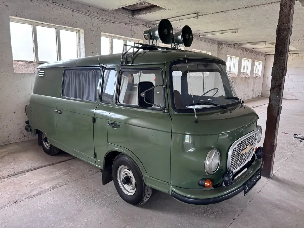 B1000 RFT Funk & Abhörwagen Stasi DDR Rarität, foto 5