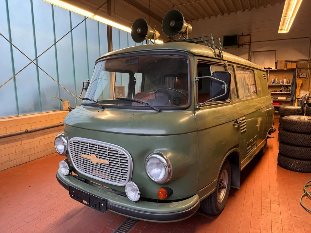 B1000 RFT Funk & Abhörwagen Stasi DDR Rarität, foto 7